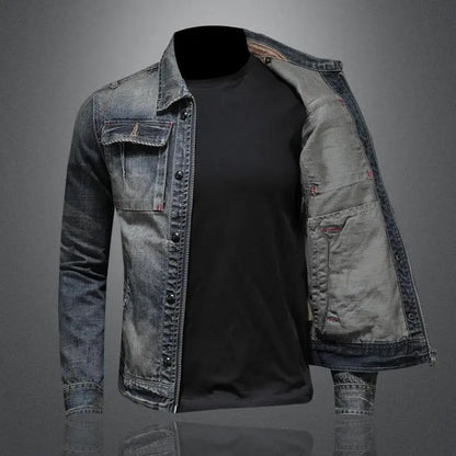 OLIVER™ - Veste en denim rétro