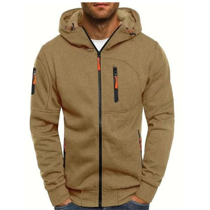 HENRY™ - Sweat à Capuche Zippé Décontracté